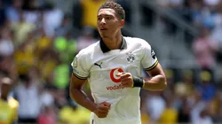 Jobe Bellingham pelo Dortmund (Photo by Michael Reaves/Getty Images)