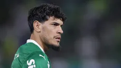 Gustavo Gómez, jogador do Palmeiras. Foto: Ettore Chiereguini/AGIF.