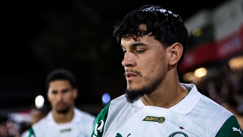Gustavo Gómez, defensor do Alviverde. Foto: Fabio Giannelli/AGIF.