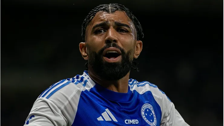 MG - BELO HORIZONTE - 01/06/2025 - BRASILEIRO A 2025, CRUZEIRO X PALMEIRAS - Gabigol jogador do Cruzeiro durante partida contra o Palmeiras no estadio Mineirao pelo campeonato Brasileiro A 2025. Foto: Fernando Moreno/AGIF