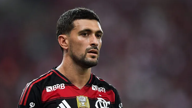 Arrascaeta é um dos destaques do Flamengo. Foto: Thiago Ribeiro/AGIF