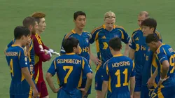 Ulsan HD busca a vitória no Mundial de Clubes. Foto: Reprodução/CazéTV