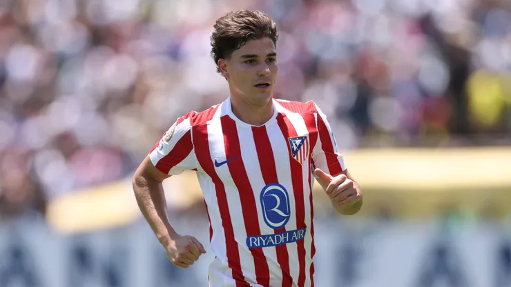 Julián Alvarez é o principal atacante do Atlético de Madrid (Photo by Stu Forster/Getty Images)