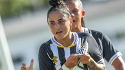 Analuyza marcou o gol da vitória do Santos contra o Ação - Foto: Reinaldo Campos/Santos