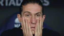 Filipe Luís acompanhando equipe do Flamengo - Foto: Getty Images