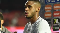 SP - SAO PAULO - 12/06/2025 - BRASILEIRO A 2025, SAO PAULO X VASCO - Andre Silva jogador do Sao Paulo, durante partida contra o Vasco no estadio do Morumbis, pelo Campeonato Brasileiro A 2025. Foto: Jota Erre/AGIF