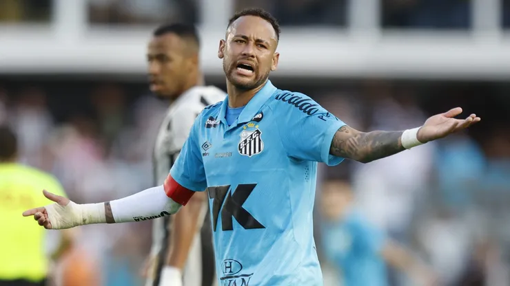 Neymar Júnior jogador do Santos - (Photo by Miguel Schincariol/Getty Images)