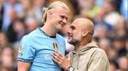 Haaland marcou dois contra o Al Ain e ouve orientações de Guardiola - Foto: Michael Regan/Getty Images