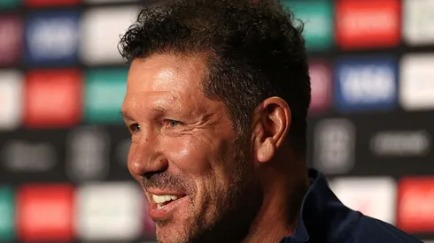 Simeone, do Atlético de Madrid. Foto: Stu Forster/Getty Images