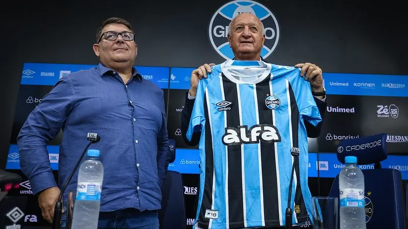 Vice do Grêmio. FOTO: LUCAS UEBEL/GREMIO