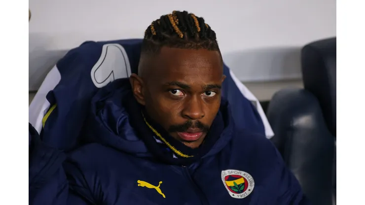 ISTANBUL, TURKEY - JANUARY 28: Lincoln Henrique of Fenerbahce looks on during the Turkish Super League match between Fenerbahce and Ankaragucu at Rams Park on January 28, 2024 in Istanbul, Turkey. (Photo by Ahmad Mora/Getty Images)