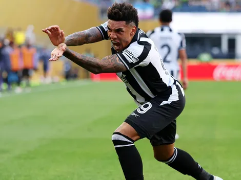 Igor Jesus é a esperança do Botafogo contra o Atlético de Madrid
