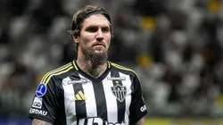 Lyanco, jogador do Atlético-MG, durante partida contra o Cienciano-PER, pela Copa Sul-Americana. Foto: Fernando Moreno/AGIF.