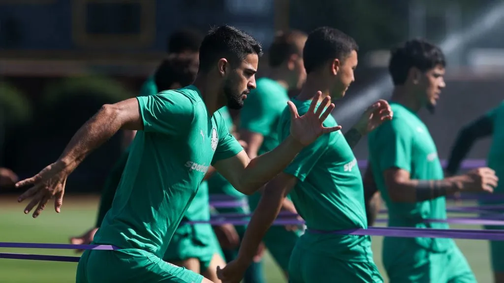 Verdão treina firme nos Estados Unidos –  (Foto: Cesar Greco/Palmeiras/by Canon)