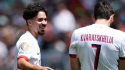 Gol de Kvaratskhelia (ou de Vitinha) diverte os torcedores nas redes sociais (Photo by Buda Mendes)