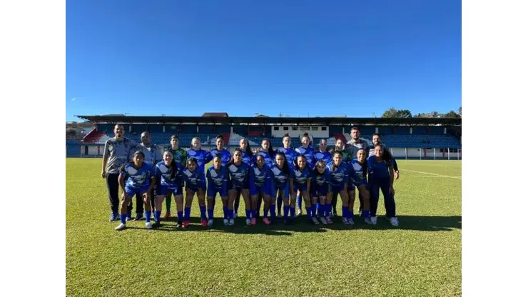 Equipe na categoria Sub17 da AD Taubaté. Foto: Divulgação/AD Taubaté