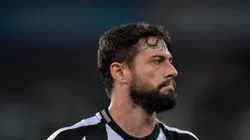 Joao Paulo jogador do Botafogo durante partida contra o Goias no estadio Engenhao pelo campeonato Brasileiro A 2019. Thiago Ribeiro/AGIF