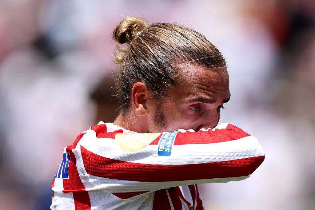 Griezmann foi o autor do único gol da vitória do Atlético de Madrid sobre o Botafogo. Foto: Stu Forster/Getty Images.