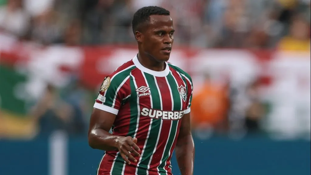 Jhon Arias, destaque do Fluminense em campo pelo Mundial de Clubes. (Photo by Francois Nel/Getty Images)