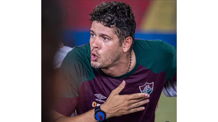Hoffmann Tulio, ex-treinador do Fluminense. Foto: reprodução/Instagram/@hoffmanntulio