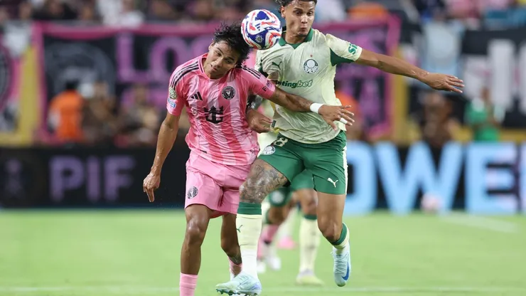 Inter Miami x Palmeiras. (Photo by Megan Briggs/Getty Images)