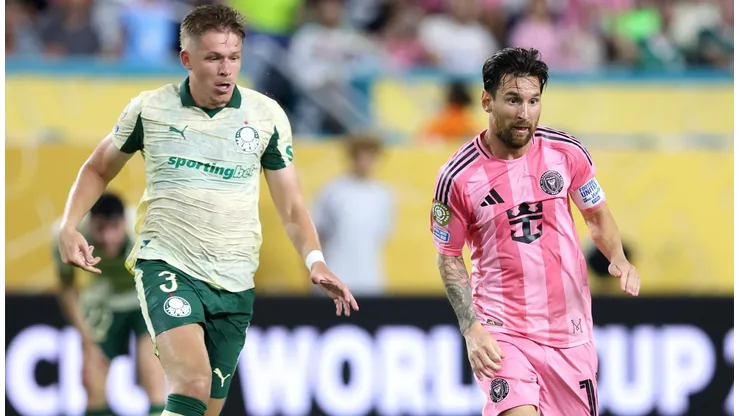 Inter Miami x Palmeiras. (Photo by Megan Briggs/Getty Images)