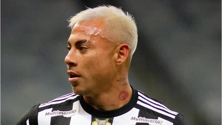 MG - Belo Horizonte - 07/09/2022 - BRASILEIRO A 2022 ATLETICO -MG X BRAGANTINO - Eduardo Vargas jogador do Atletico-MG durante partida contra o Bragantino no estadio Mineirao pelo campeonato Brasileiro A 2022.