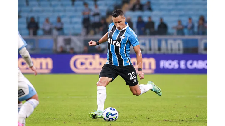 RS - PORTO ALEGRE - 20/05/2025 - COPA DO BRASIL 2025, GREMIO X CSA - Marlon jogador do Gremio durante partida contra o CSA no estadio Arena do Gremio pelo campeonato Copa Do Brasil 2025. Foto: Maxi Franzoi/AGIF