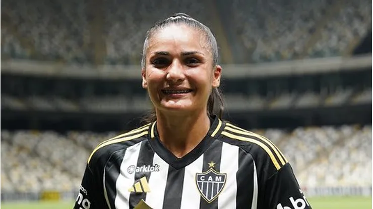 Geysna foi a melhor jogadora em campo. Foto: Daniela Veiga / Atlético
