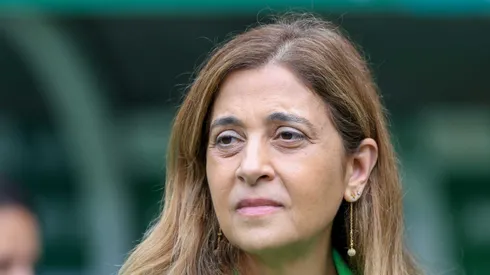 Leila Pereira em ação no mercado do Palmeiras. Foto: Marcello Zambrana/AGIF
