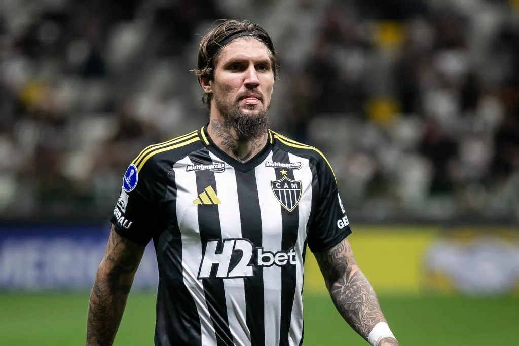 MG – BELO HORIZONTE – 29/05/2025 – COPA SUL-AMERICANA 2025, ATLETICO X CIENCIANO – Lyanco jogador do Atletico durante partida contra o Cienciano no estadio Arena MRV pelo campeonato Copa Sul-americana 2025. Foto: Fernando Moreno/AGIF