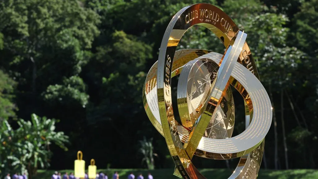 Troféu do Mundial de Clubes. Foto: Vítor Silva/Botafogo.