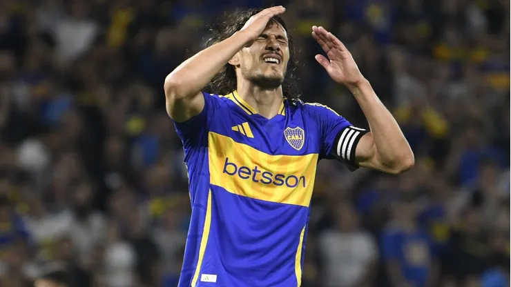 Cavani novamente foi muito criticado nas redes sociais (Photo by Gustavo Garello)