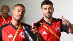 Delegação do Flamengo chega no estádio do Orlando para enfrentar o Los Angeles FC. Foto: Flamengo/X