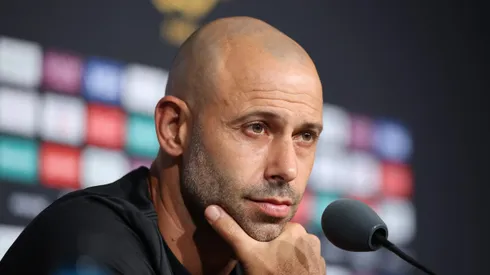 Treinador argentino comentou sobre a partida com o Palmeiras. Photo by Alex Grimm/Getty Images