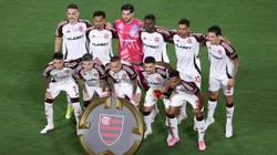 Equipe do Flamengo em campo para enfrentar o Los Angeles FC. (Photo by Megan Briggs/Getty Images)