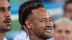 Neymar durante partida no Maracanã.