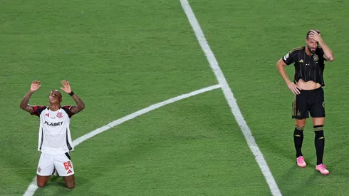 Wallace Yan empatou a partida para o Flamengo (Photo by Megan Briggs/Getty Images)