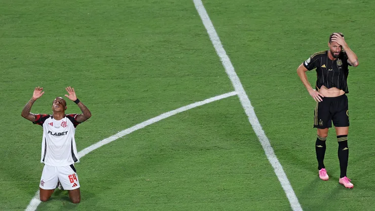 Wallace Yan empatou a partida para o Flamengo (Photo by Megan Briggs/Getty Images)