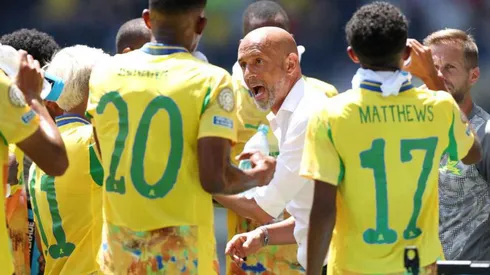 Treinador do Mamelodi, Miguel Cardoso no Mundial de Clubes - Foto: Michael Regan/FIFA via Getty Images