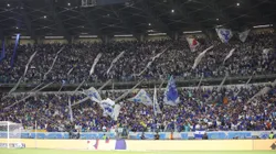 Torcida do Cruzeiro fazendo a festa no Mineirão. Foto: Gilson Lobo/AGIF.