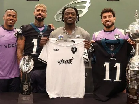 Botafogo recebe visita de estrela da NFL em treino pelo Mundial