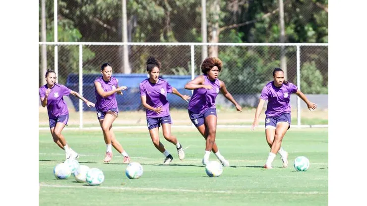 Equipe do Corinthians Feminina. Foto: Rodrigo Gazzanel/Ag. Corinthians