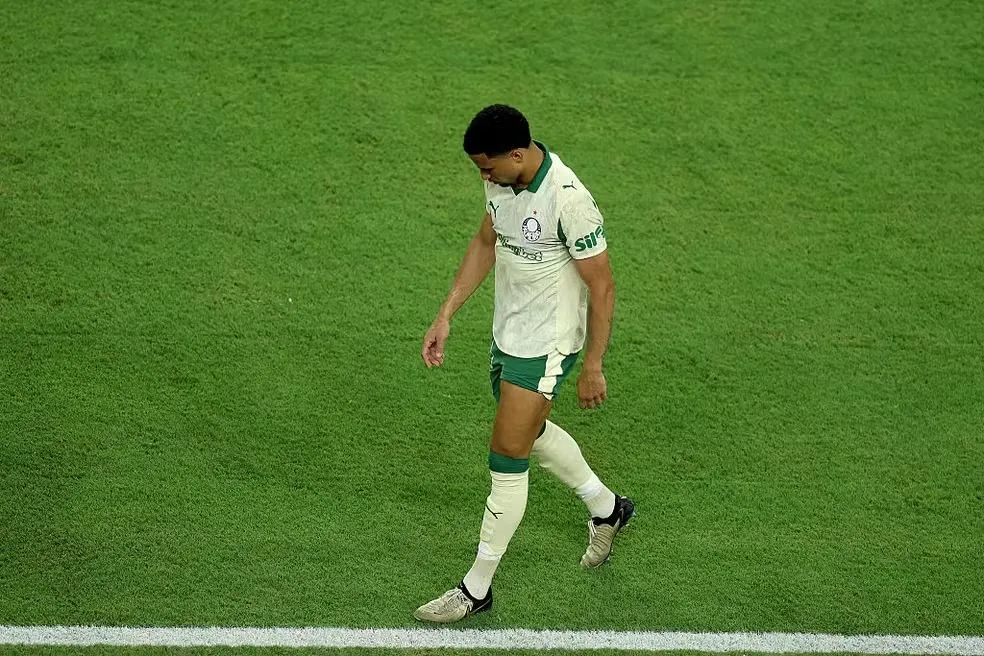 Murilo saiu lesionado em Inter Miami x Palmeiras — Foto: Dan Mullan/Getty Images
