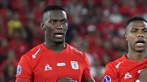 Brayan Medina pelo América de Cali. Foto: Gabriel Aponte/Getty Images