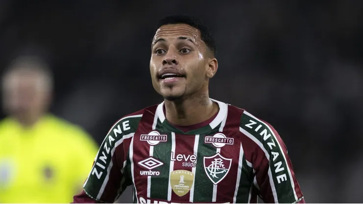 Alexsander no Fluminense. Foto: Jorge Rodrigues/AGIF