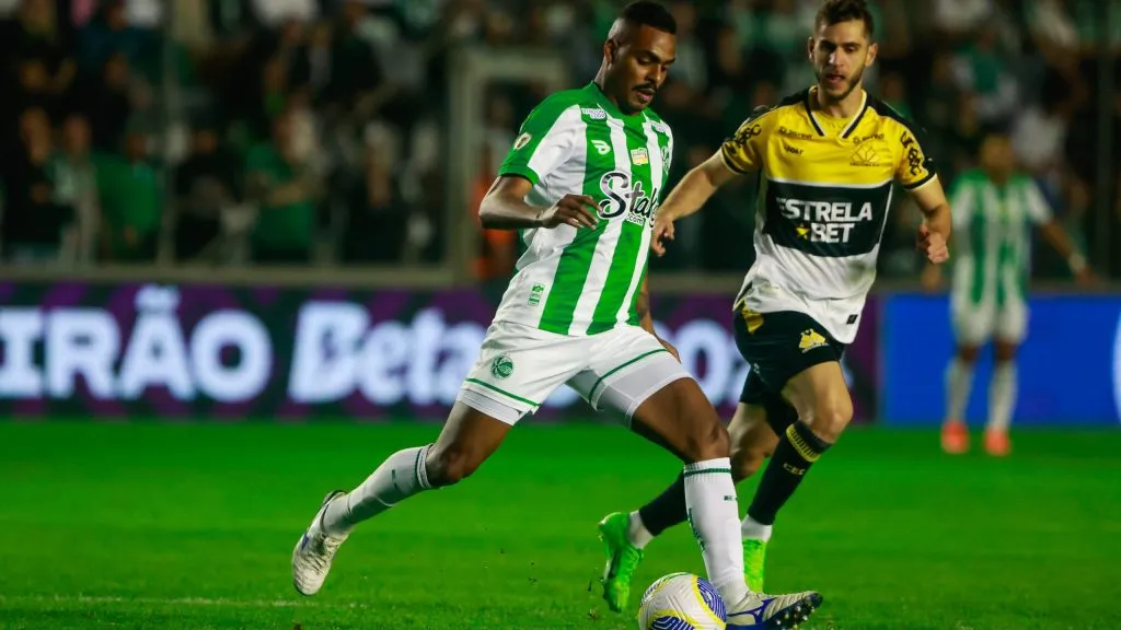 Caíque em ação pelo Juventude Foto: Luiz Erbes/AGIF