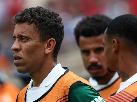 Marcos Rocha e Giay são titulares de Abel em treino do Palmeiras