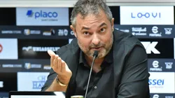 SP - SANTOS - 25/06/2025 - SANTOS, APRESENTACAO - Coletiva de imprensa do novo Diretor Executivo de Futebol do Santos FC, Alexandre Mattos. Foto: Jota Erre/AGIF