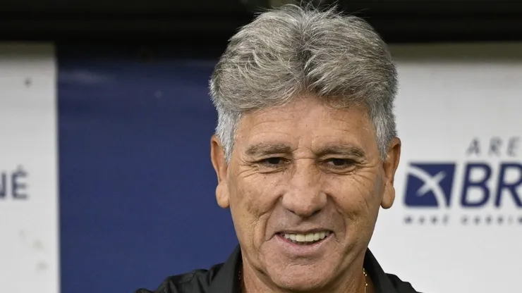Renato Gaúcho durante partida do Fluminense na Copa do Brasil.
